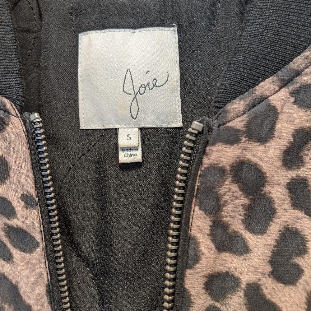 Joie silk bomber jacket - Picture 6 of 8